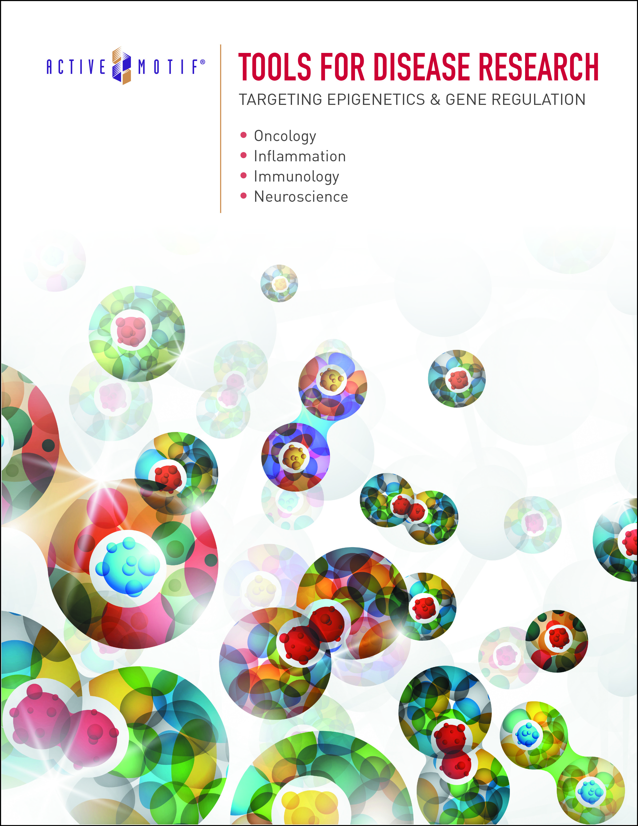 Active Motif's Tools for Disease Research brochure